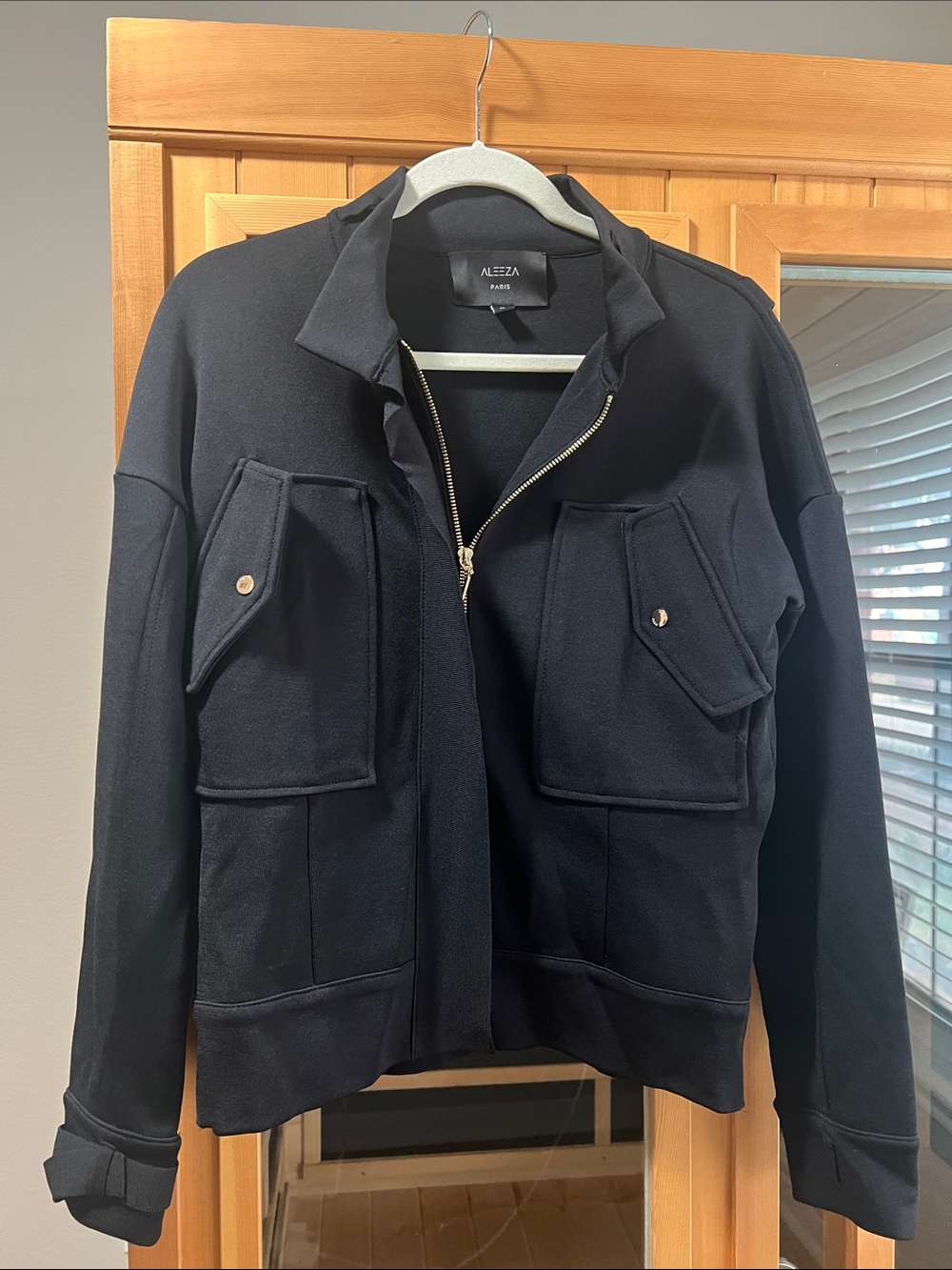 Aleeza Paris Black Utility Jacket